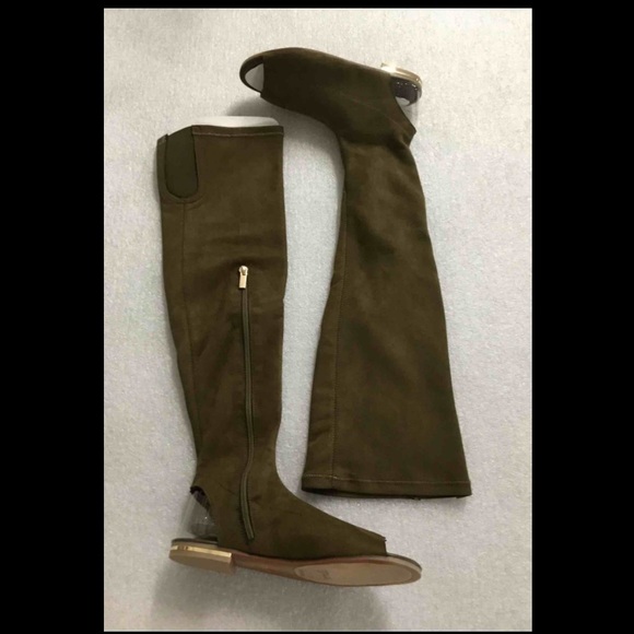 BAMBOO Shoes - Brown suede sandal boots!!!